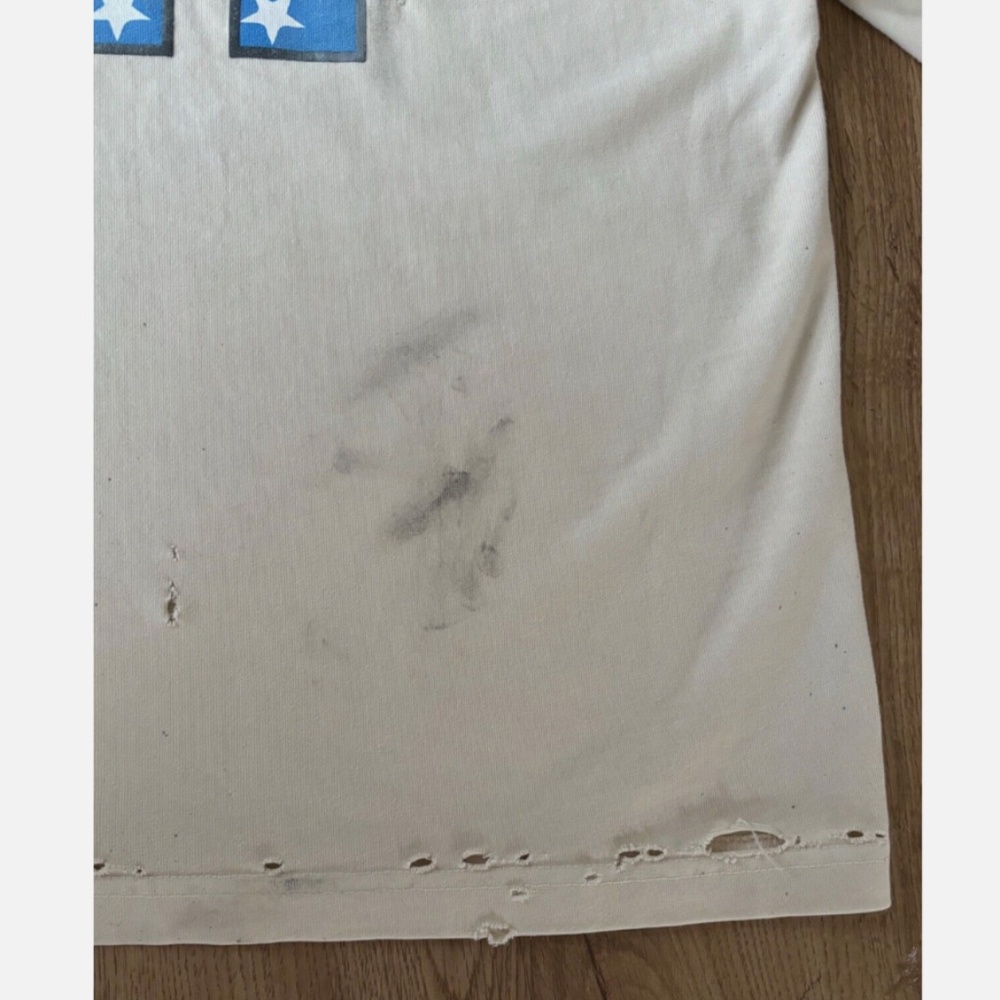 ★NWT WILLY CHAVARRIA Buffalo T-Shirt White L★ - Picture 9 of 13